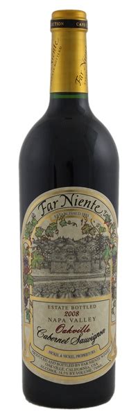 Far Niente Red Wine Cabernet Sauvignon Winebid Wine For Sale