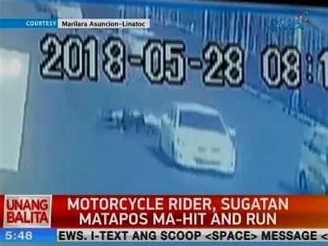 Ub Motorcycle Rider Sugatan Matapos Ma Hit And Run Sa Pasay Youtube