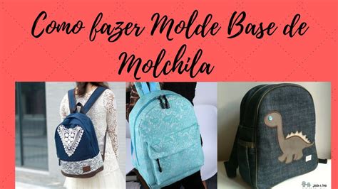 Como Fazer Molde De Mochila Youtube