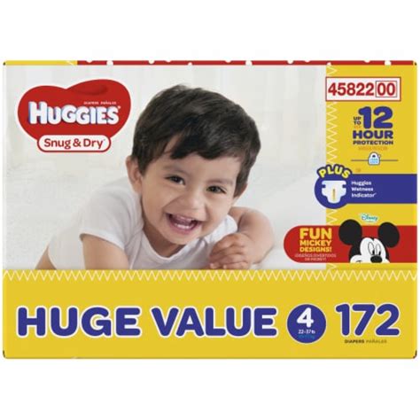 Huggies Snug Dry Diapers Size Fits Lb Huge Pack Count