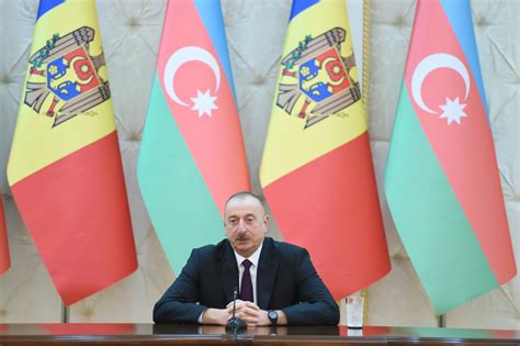 Presidents Of Azerbaijan And Moldova Made Press Statements Official