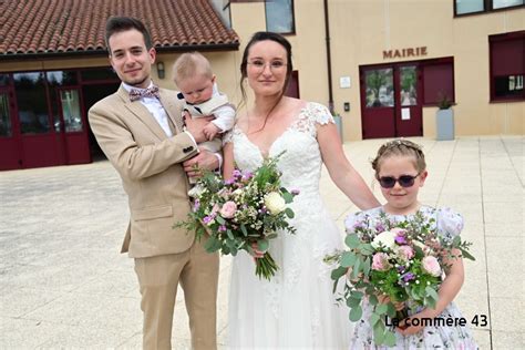 Mariage Aur Lie Et Carl Ont Choisi De Se Dire Oui Beauzac La