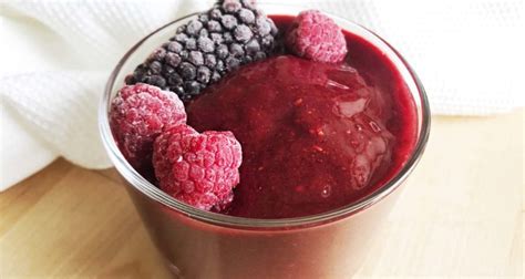 Keto Berry Sorbet