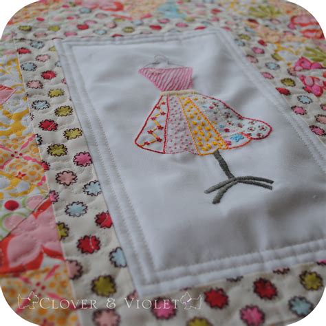 Adding Embroidery to Quilts — Clover & Violet