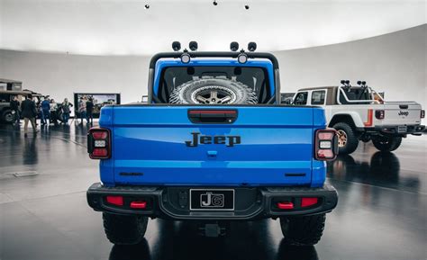 The Jeep J6 A Two 2 Door Jeep Truck Concept For Ejs 2019 Jeep