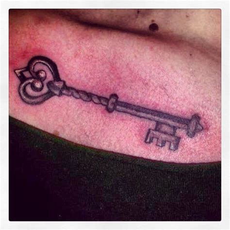 Skeleton Key Tattoo By Audrey Mello