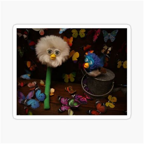 Furby Friends Premium Sticker For Sale By Lenninskatelns Redbubble