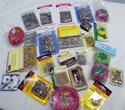 Quilting Sewing Notions Straight Pins Safety Pins And Pin Cushions Dritz