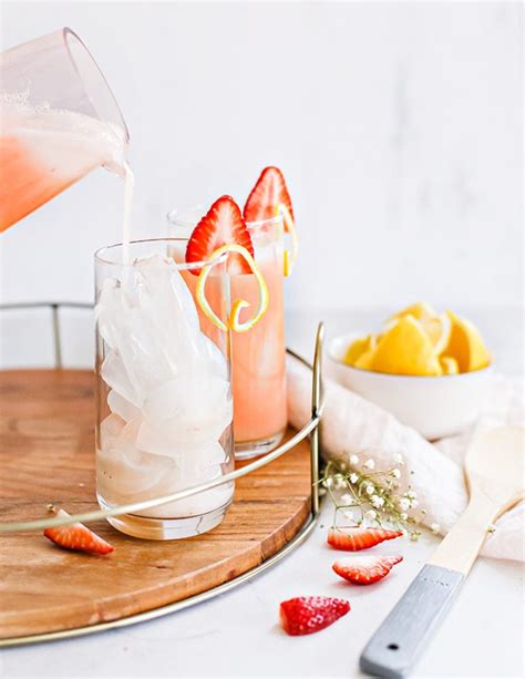 The Best Fresh Strawberry Lemonade Recipe Summertime Favorite Good