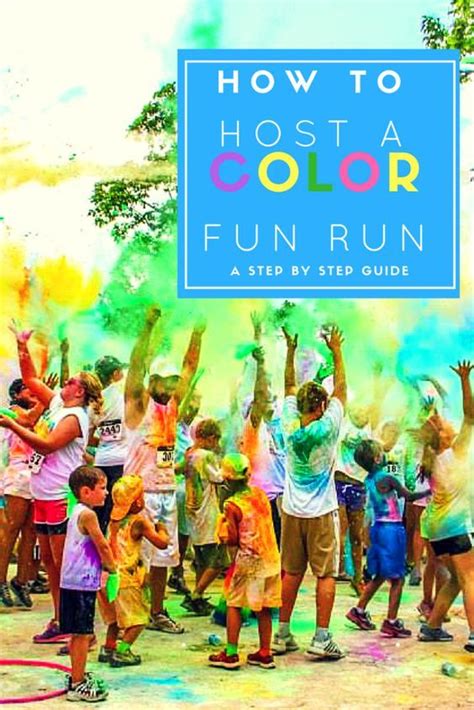 How To Host A Color Blaze K Run Fun Run Color Run Tips Color Run