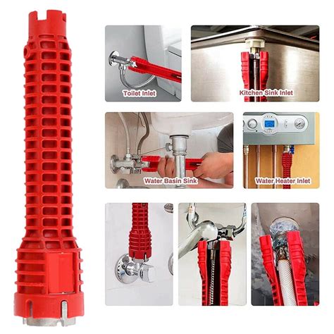 In Faucet And Sink Installer Multifunctional Wrench Tool For