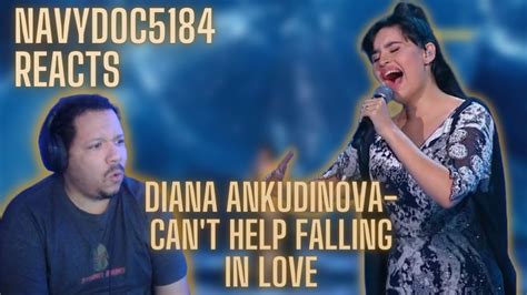 Diana Ankudinova Reaction Cant Help Falling In Love Youtube