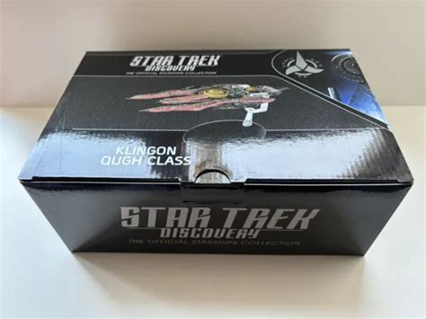 EAGLEMOSS STAR TREK Discovery Starship Collection 8 KLINGON QUGH CLASS