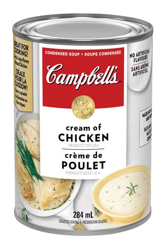 Campbell S Condensed Low Fat Cream Of Mushroom Campbell Company Of Canada