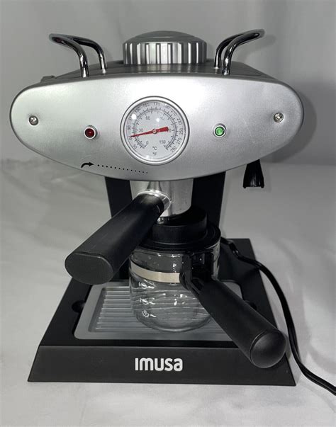 Imusa Electric Espresso Cappuccino Maker 4 Cup Gau 18206 Ebay