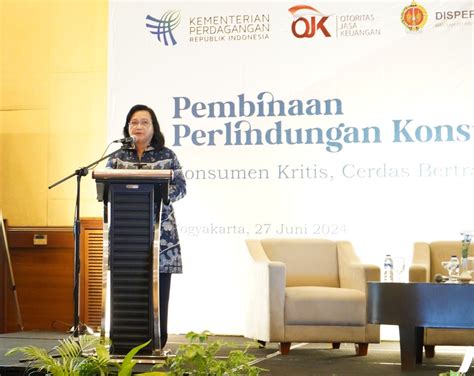 Ditjen Pktn Menyelenggarakan Pembinaan Perlindungan Konsumen Di