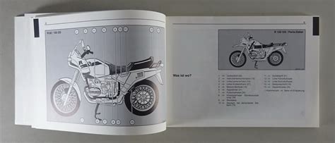 Bordmappe Mit Betriebsanleitung Bmw Motorrad R Gs R Gs Stand