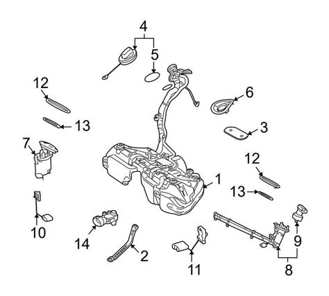 Mercedes Electric Fuel Pump Passenger Right 2184700394 Genuine