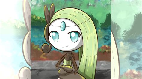 Desenhando Meloetta Pok Mon Como Mona Lisa Cos Tv