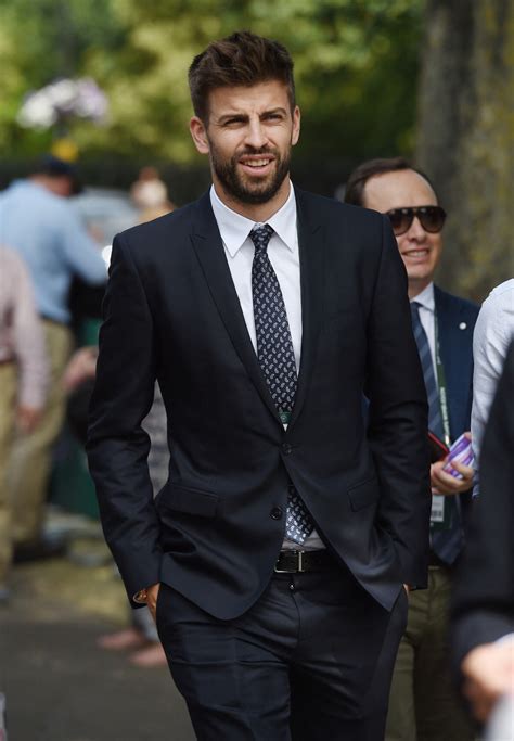 Photo Gerard Piqu Le Mari De Shakira Et C L Bre D Fenseur Du Fc