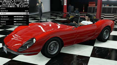 Gta 5 Og Vehicle Customization Grotti Stinger Ferrari 250 275 And Alfa Romeo 33 Stradale