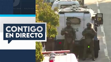 Gran operativo policial en Las Condes por hombre que estaría parapetado