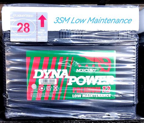 Dyna Power Car Battery 3SM Low Maintenance Car Battery Shell Only