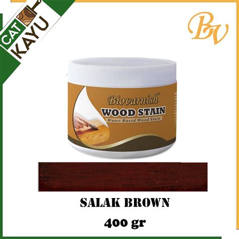 Jual Pernis Kusen Pintu Bengkirai Biovarnish Wood Stain Warna Salak