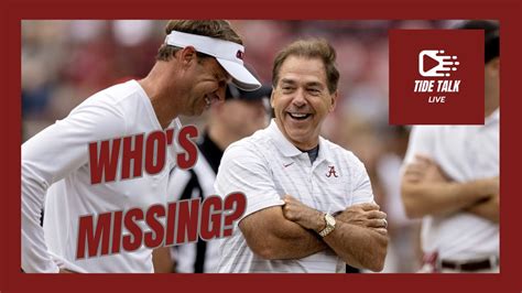 Alabama Football Nick Saban Who Is Missing From Alabamas 2024 Sec Schedule Youtube