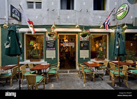 The Star Bar Very Old Gibraltar Pub Stock Photo Alamy