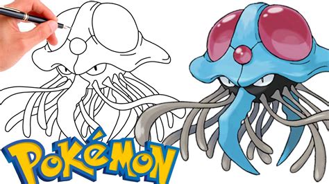 How To Draw Tentacruel Pokemon Generation Youtube