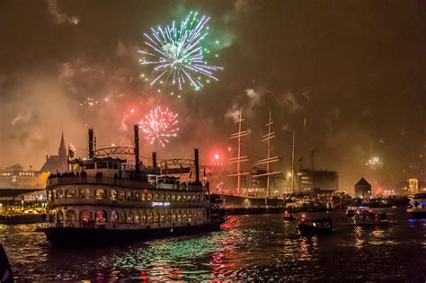 Happy New Year In Hamburg Germany
