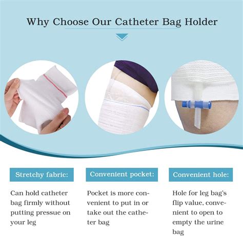 Buy Catheter Leg Bag Holder Count Fabric Catheter Sleeves Urine Leg