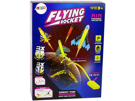 Foam Rocket Catapult Pump Launcher Game Toys Games Gry