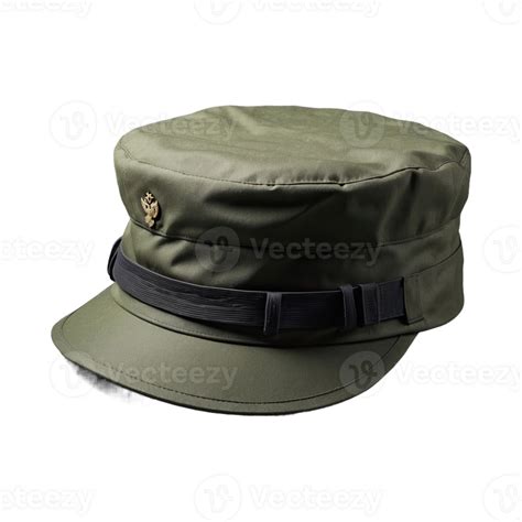 Ai Generated Army Hat Isolated On Transparent Background 36398269 Png