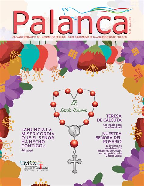 Revista Palanca Octubre Movimiento Cursillo De Cristianidad