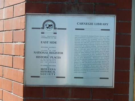 Carnegie Library Historical Marker