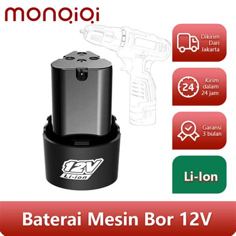 Baterai Bor Litium Li Ion Volt Baterai Bor Electric Cordless