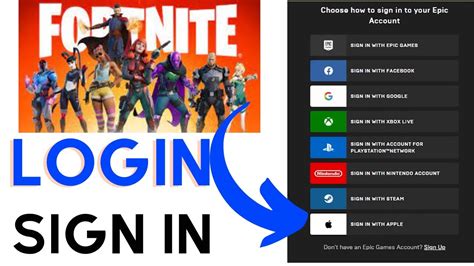 How To Login Fortnite Account Fortnite Login Epic Games Account Fortnite Online Game Login