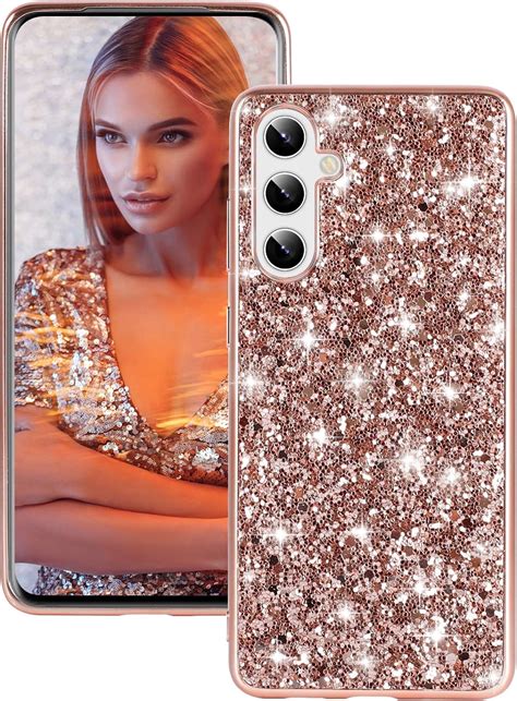 Handyhülle für Samsung Galaxy S23 FE Hülle Glitzer Bling Sparkle