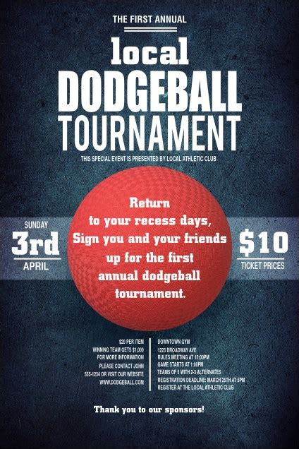 Dodgeball Poster