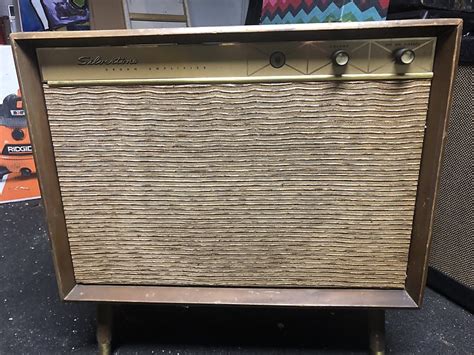 Silvertone 4707 Organ Amplifier 1960s Reverb