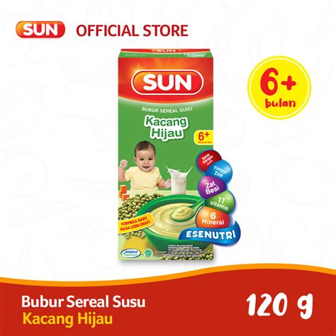 Jual SUN Bubur Sereal Susu Kacang Hijau 120 G Di Seller LOTTEMART