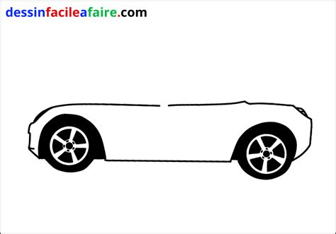 Comment Dessiner Une Voiture Facile Dessin Facile A Faire