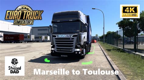 Ets Marseille To Toulouse Scania R Open Pipe Manual Gearbox