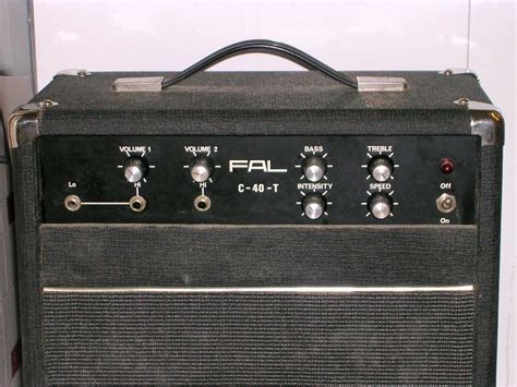 Vintage 1970 S Fal C 40 T 40 Watt Combo Guitar Amp 1779341718