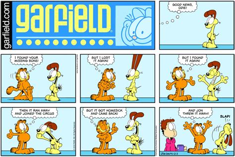 10 Funniest Garfield Comics Starring Odie