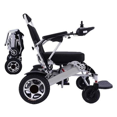 buy wisging  lightweight fold foldable portable electric wheelchair