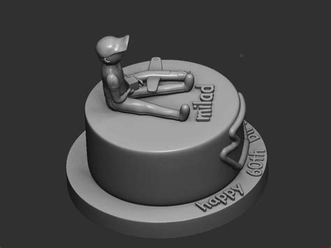 3d Model Cake Topper 3d Model 3d Printable Cgtrader