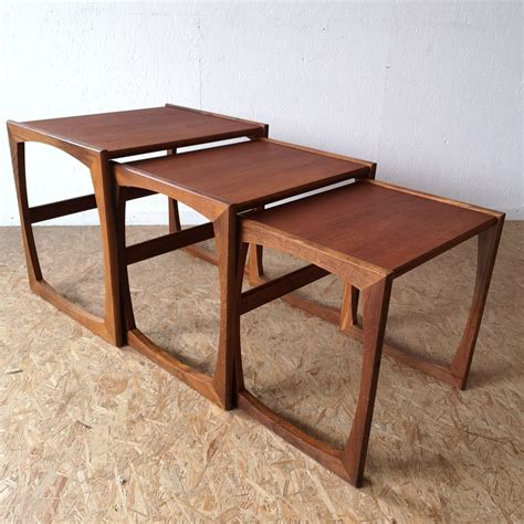 Tables Gigognes Teck G Plan Ann Es C Te Vintage